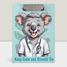Cute Koala Gifts for PhysiTherapists Läkare
