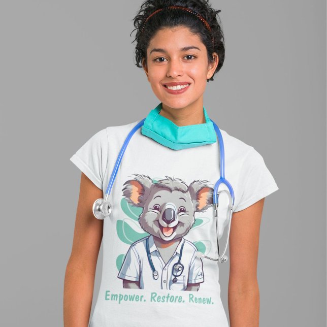 Cute Koala Gifts for PhysiTherapists Läkare T Shirt (Cute Koala Gifts for Physical Therapists Doctors)