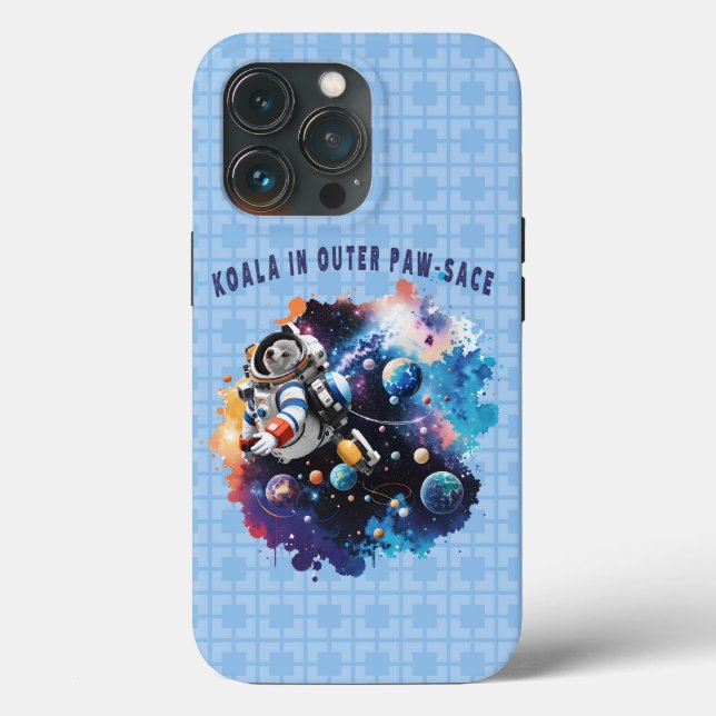 Cute Koala i Outer Tass-sace, Koala Astronaut (Baksida )