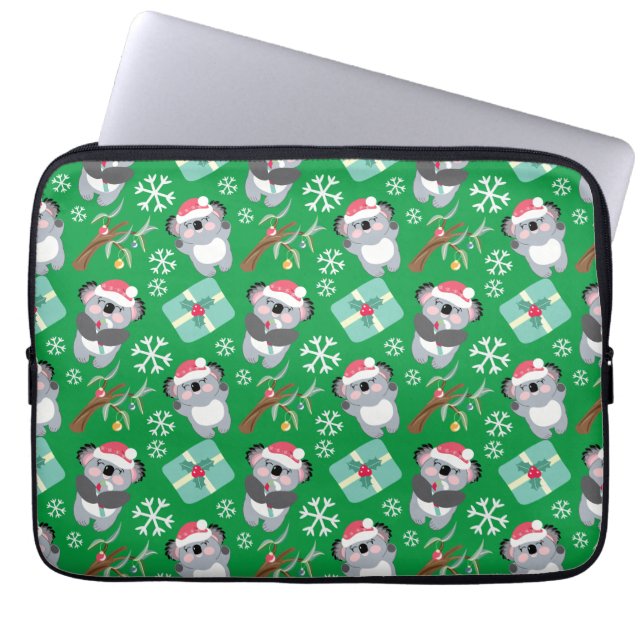 Cute Koala-jul Laptop Fodral (Framsidan)