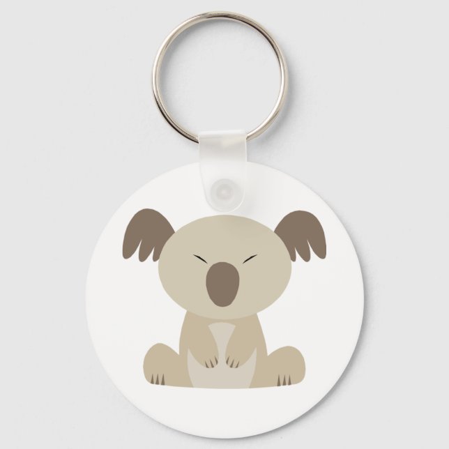 Cute Koala Keychain Nyckelring (Framsida)
