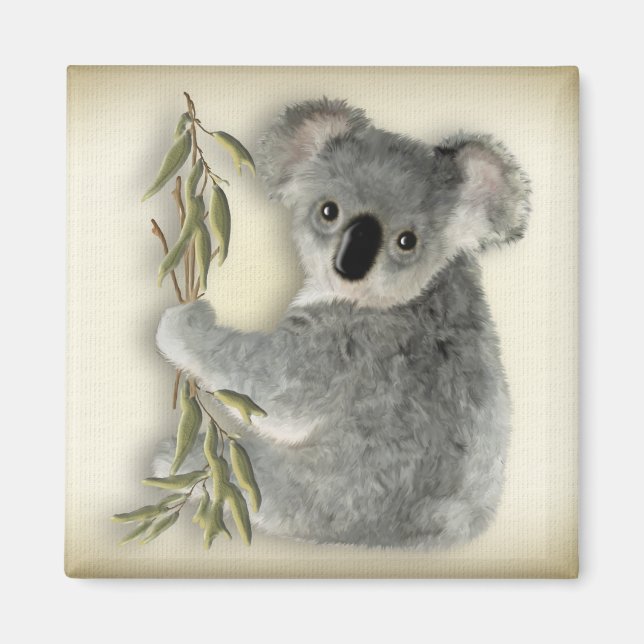 Cute Koala Magnet (Framsidan)