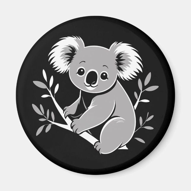 Cute Koala Magnet (Framsidan)