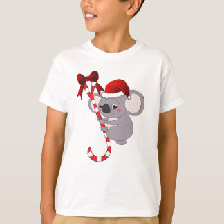 Cute koala med en tomklaus som klättrar T-Shir T Shirt