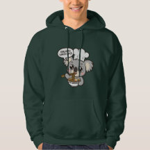 Cute Koala njuter av Ramen