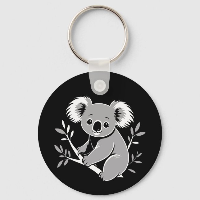 Cute Koala Nyckelring (Framsida)