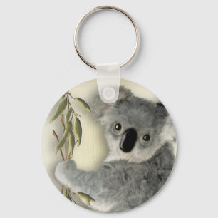 Cute Koala Nyckelring