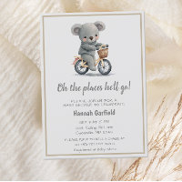 Cute Koala Ställe kommer att gå till babyduschar