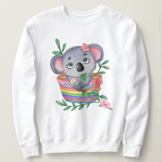 Cute Koala T Shirt (Design framsida)
