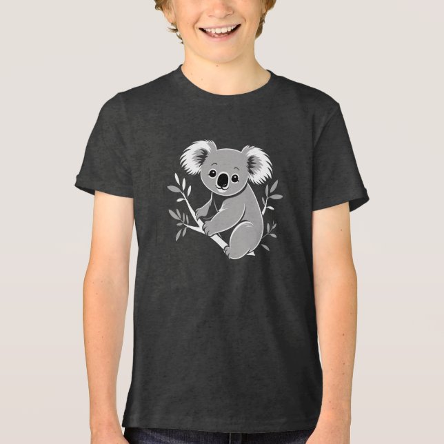 Cute Koala T Shirt (Framsida)
