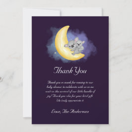 Cute Koalas Baby Shower - tackkort Tack Kort