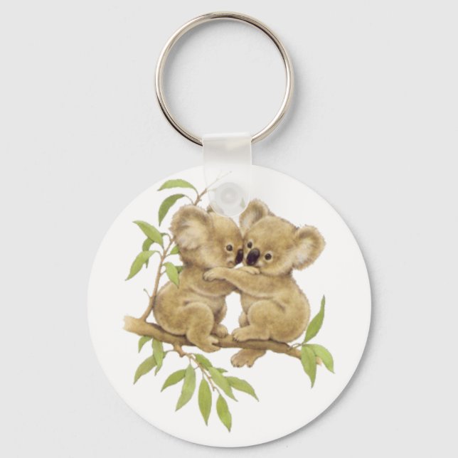 Cute Koalas Nyckelring (Framsida)