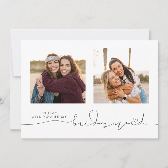 Cute kommer du att bli mina två foton (Framsida)