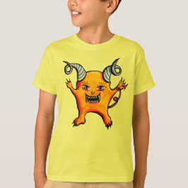 Cute Konstig Horned Little Demon Creature T Shirt