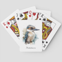 Cute Kookaburra på Gren, anpassningsbar Casinokort