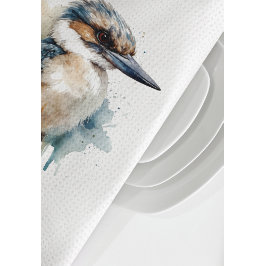 Cute Kookaburra på Gren, anpassningsbar Kökshandduk