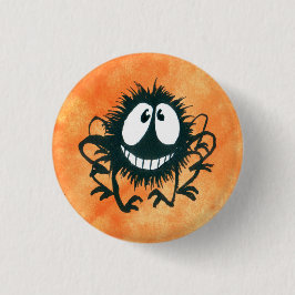 Cute Kooky Halloween Spider Button! Knapp
