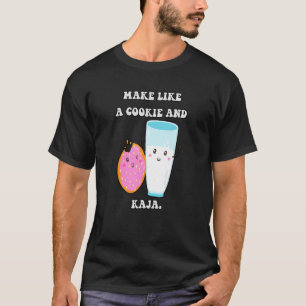 Cute Koreaspråket gör som en cookie och K T Shirt