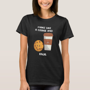 Cute Koreaspråket gör som en cookie och K T Shirt