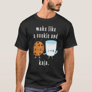 Cute Koreaspråket gör som en cookie och K T Shirt