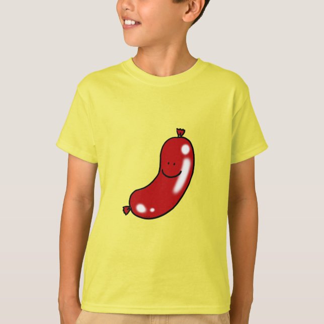 Cute-korv T-shirt (Framsida)