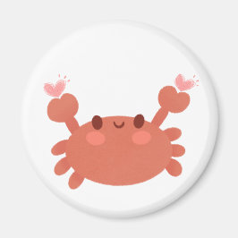 Cute krabbmagnet magnet