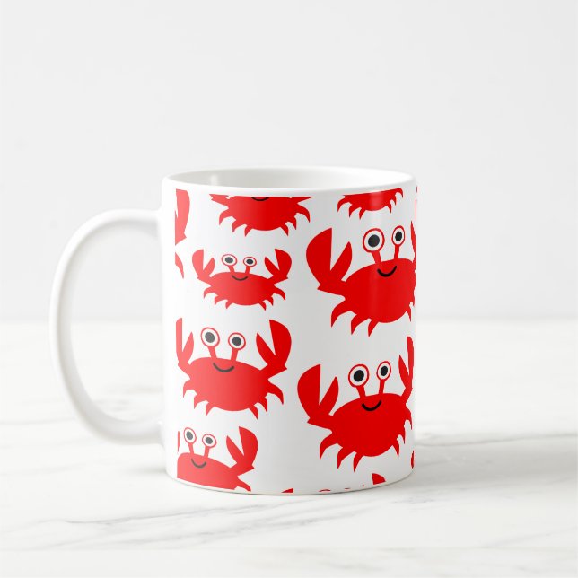 Cute krabbor kaffemugg (Vänster)