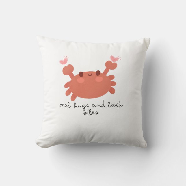 Cute krabkuddar kudde (Framsida)