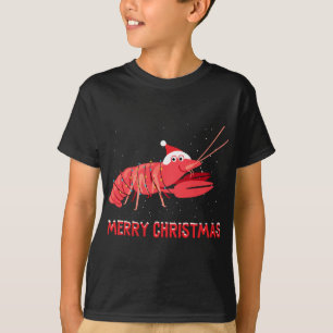 Cute kräftor Julgran Ljus T Shirt
