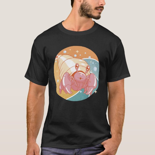 Cute Kräftor Ocean Crab Sea Animal T Shirt (Framsida)