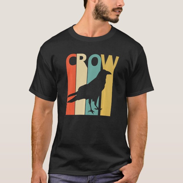 Cute Kråka Animal T Shirt (Framsida)