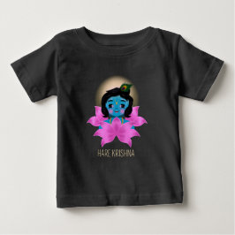 Cute Krishna Radha india - Krishna art T Shirt