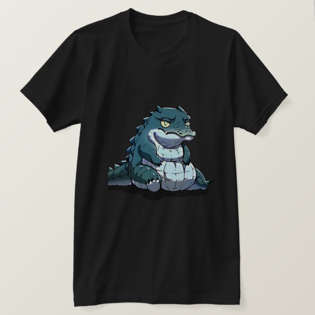 Cute krokodile - Cute krokodile T Shirt (Design framsida)