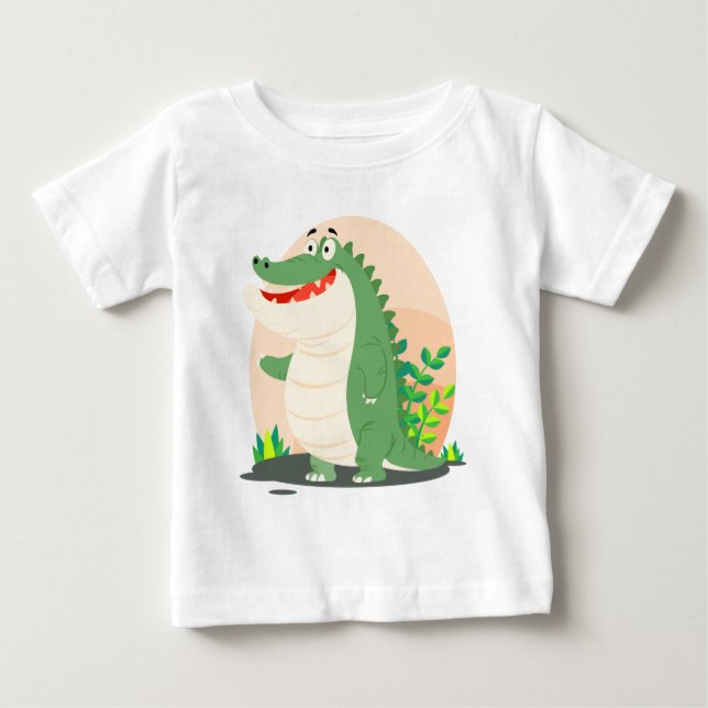 Cute krokodile t shirt (Framsida)