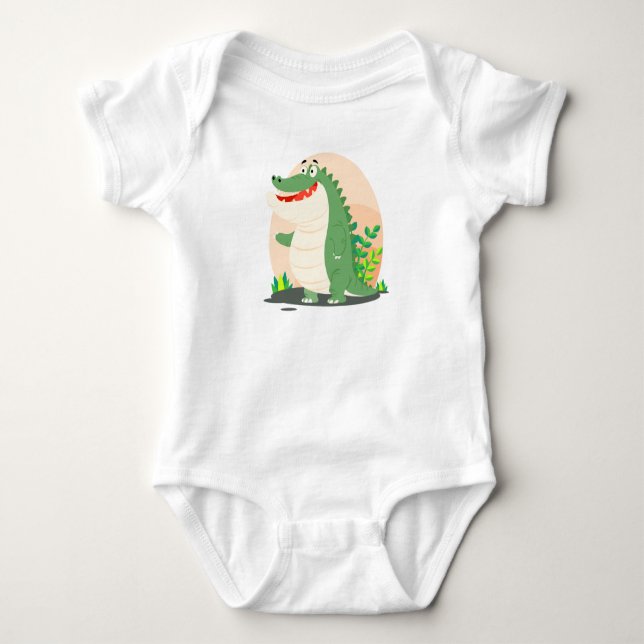 Cute krokodile t shirt (Framsida)