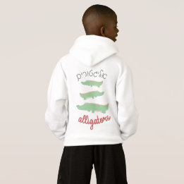 Cute Krokodiler med hebreiska för judiska barn T Shirt