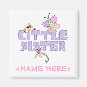 Cute Kryp Lilla syster Magnet