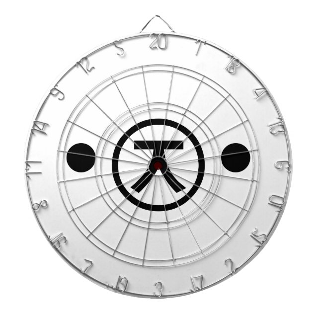 Cute Kuma Bear Kaomoji Japansk etisk textkonst Piltavla (Framsidan)