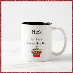 Cute Kung FUNNY Quote Two-Tone Coffee Mugg