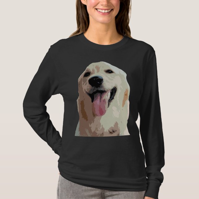 Cute Labrador 193 T Shirt (Framsida)