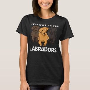 Cute Labrador för boys Kids Puppy Hund Animal T Shirt