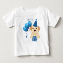 Cute Labrador Retriever Birthday Boy T-Shirt