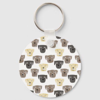 Cute Labrador Retriever Hund Nyckelring