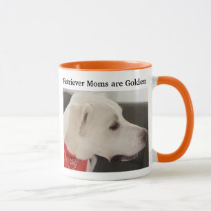 Cute Labrador Retriever Mix Hund Mors dag Mugg