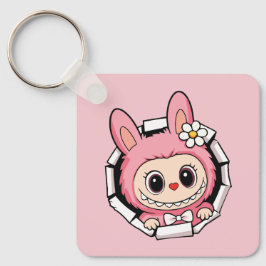 Cute Labubu Nyckelring
