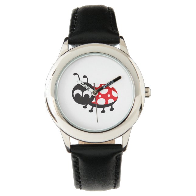 Cute Ladybug Armbandsur (Framsida)