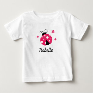 Cute Ladybug Art Personlig T Shirt