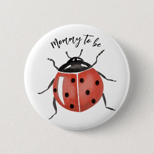 Cute Ladybug Baby Shower Knapp