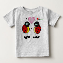 Cute Ladybug Baby T-Shirt