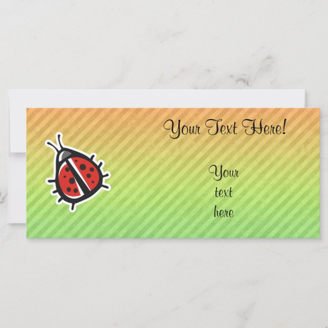 Cute Ladybug Design (Framsida)